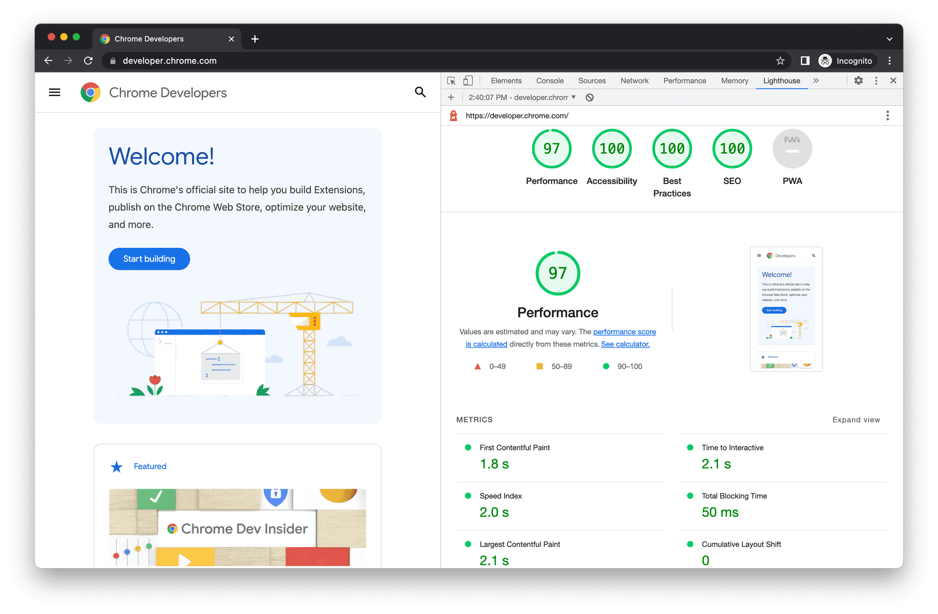 Lighthouse Report